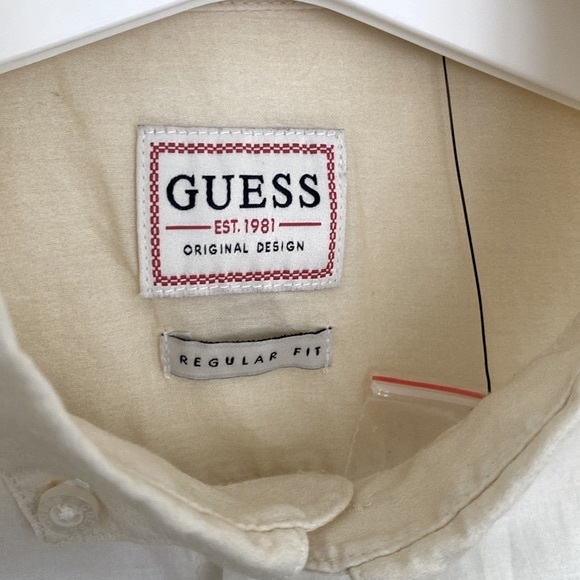 Guess Palm Trees Shortsleeved Button Down Shirt - Picture 5 of 8